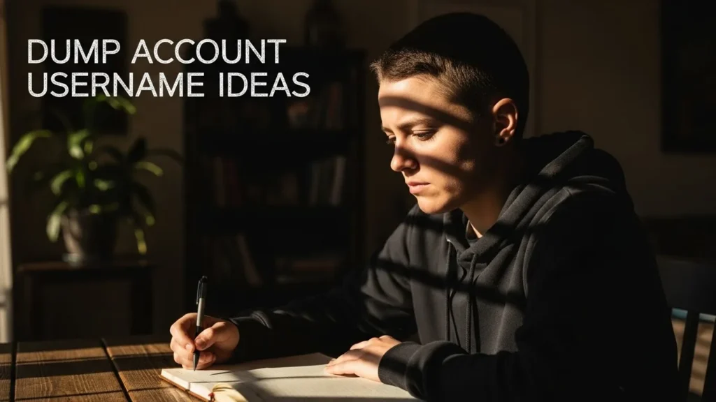 Dump Account Username Ideas