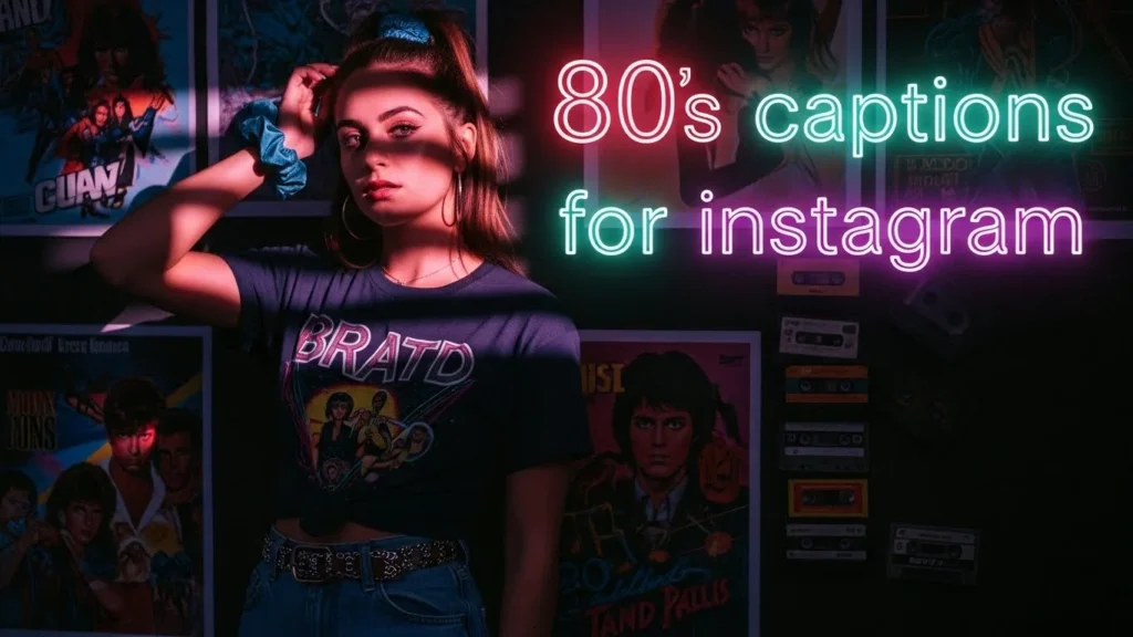 80s captions for instagram