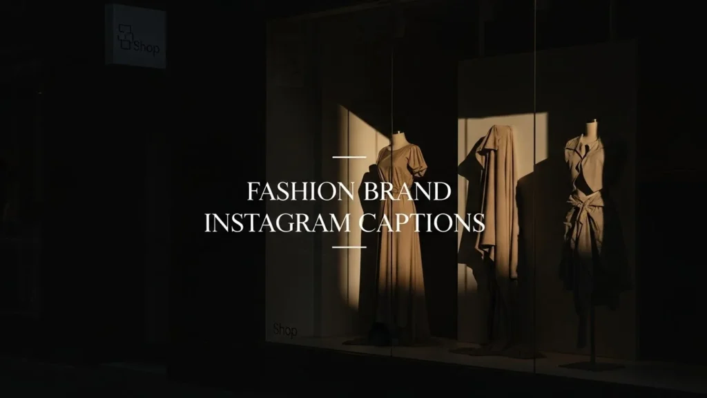 Fashion Brand Instagram Captions