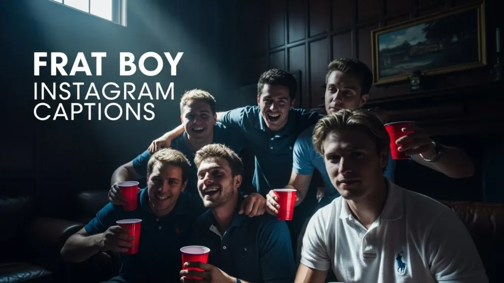 Frat Boy Instagram Captions