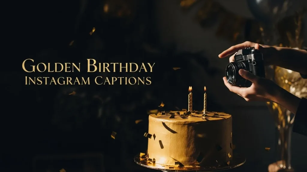 Golden Birthday Instagram Captions