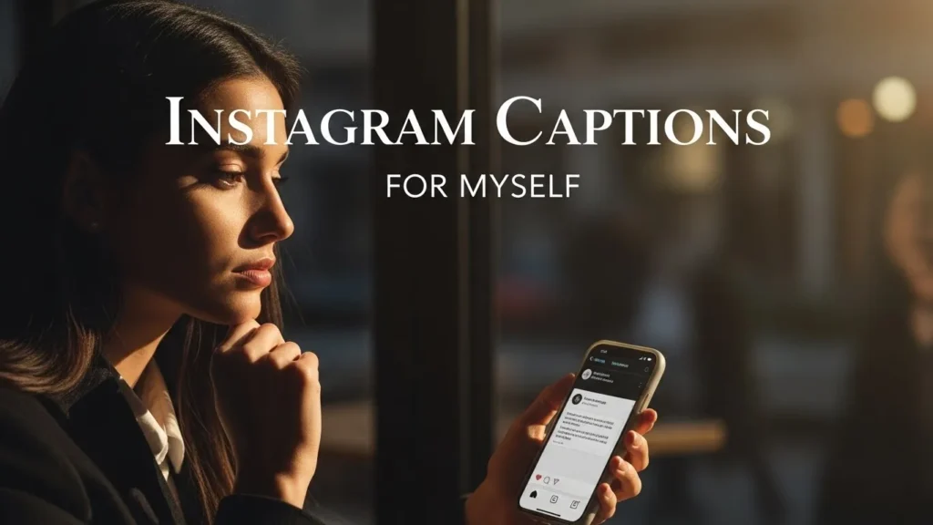 Instagram Captions for Myself