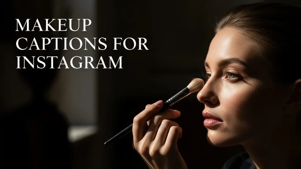 Makeup Captions for Instagram