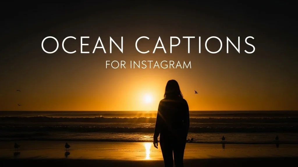 Ocean Captions for Instagram