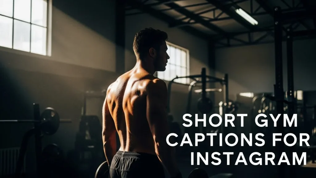 Short Gym Captions for Instagram