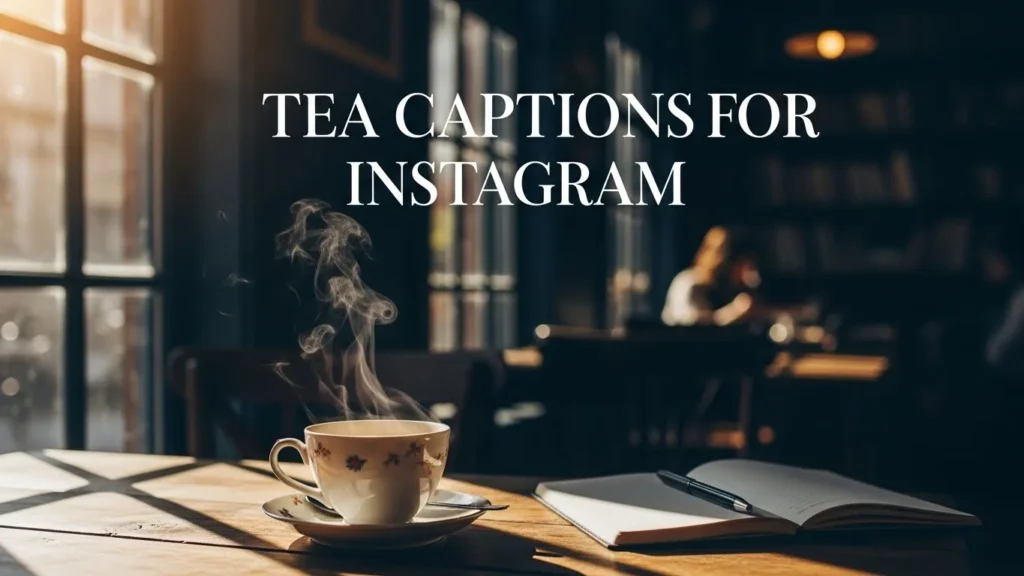 Tea Captions for Instagram