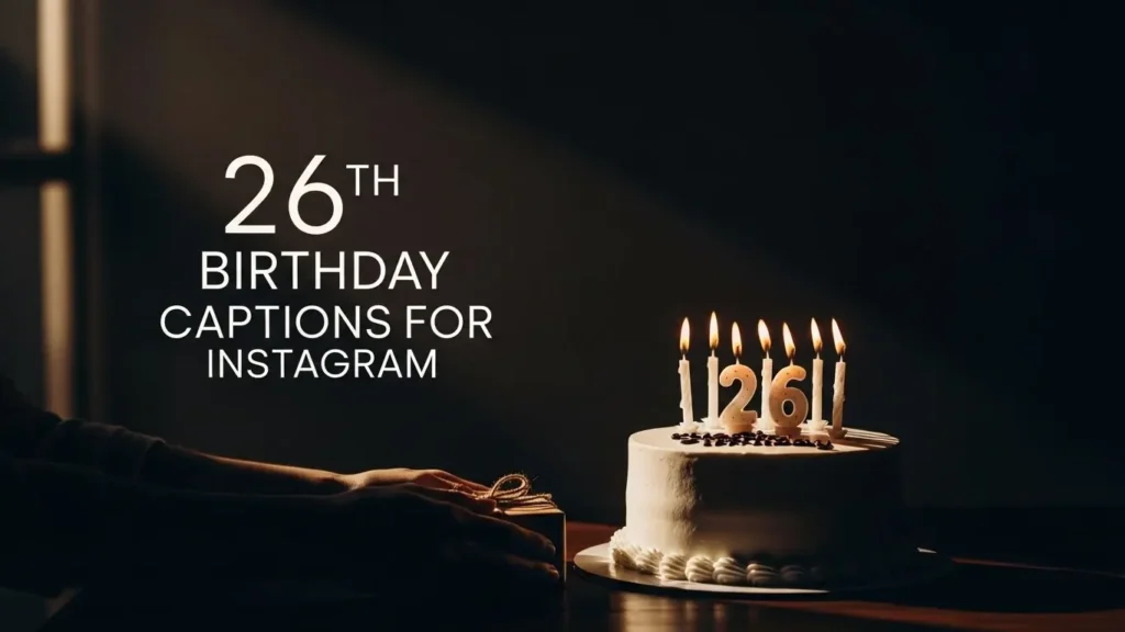26th Birthday Captions for Instagram
