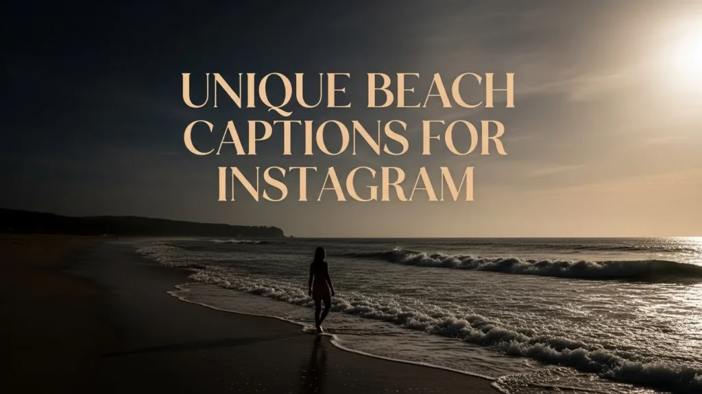Unique Beach Captions for Instagram