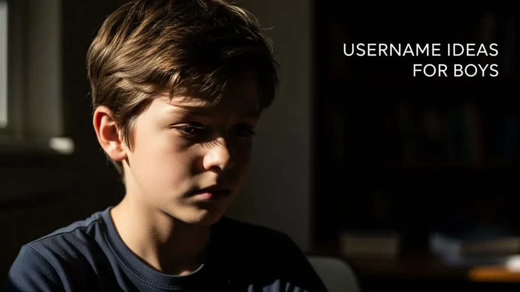 Username Ideas for Boys