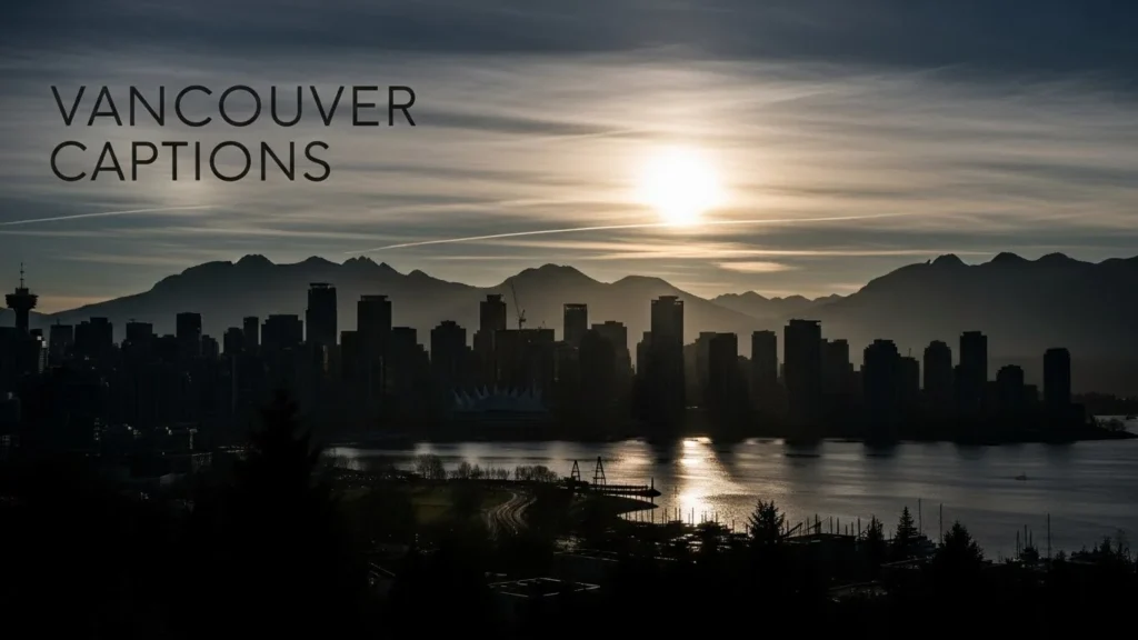 Vancouver Captions