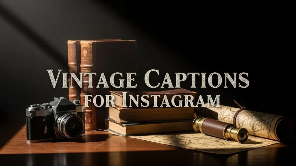 Vintage Captions for Instagram