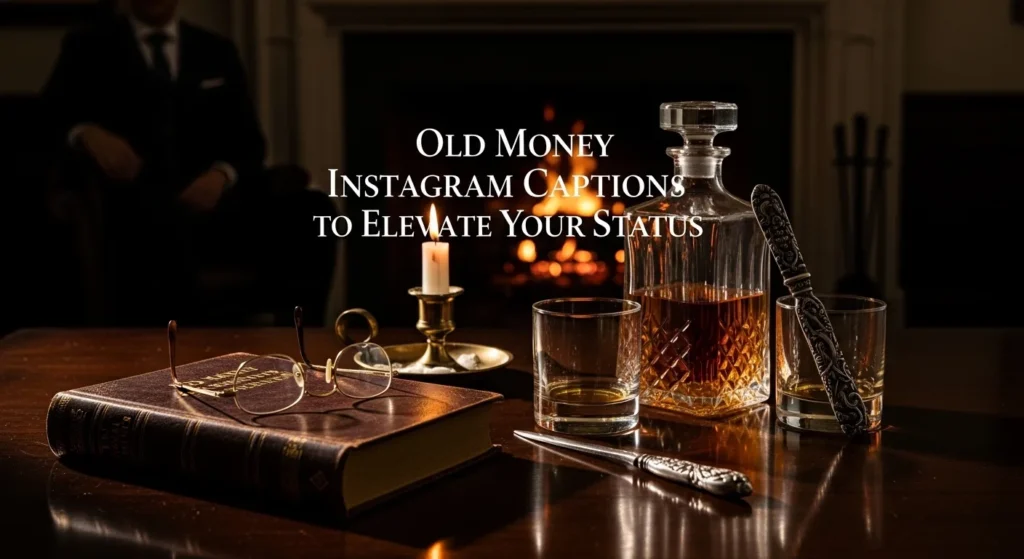 Old Money Instagram Captions to Elevate Your Status