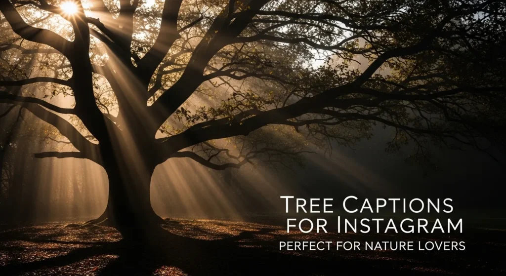 Tree Captions for Instagram Perfect for Nature Lovers