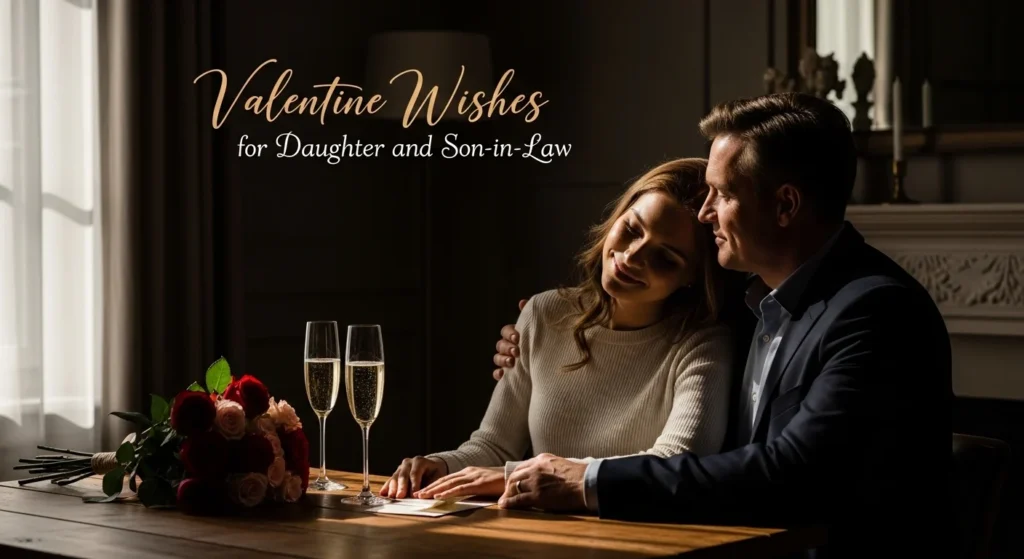 Valentine Wishes for Daughter and Son-in-Law
