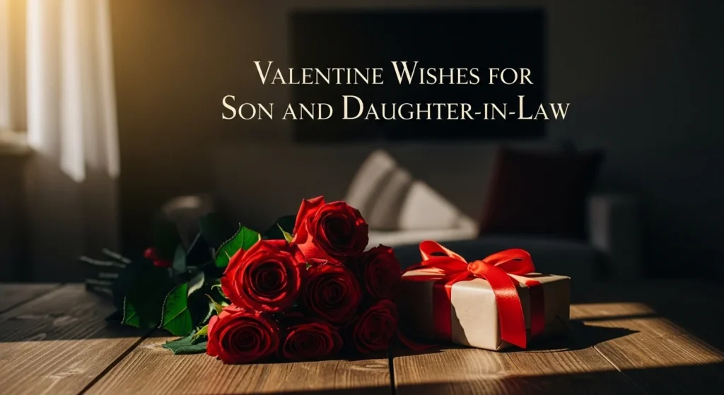 Valentine Wishes for Son and Daughter-in-Law