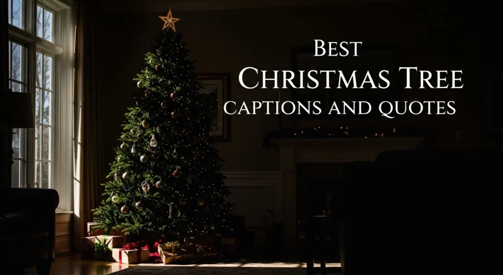 Best Christmas Tree Captions and Quotes