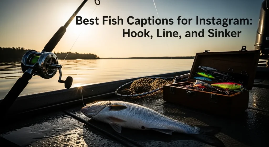 Best Fish Captions for Instagram Hook Line and Sinker