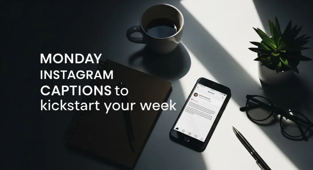 Monday Instagram Captions to kickstart your week