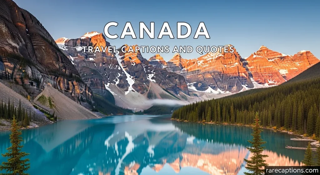 Canada Travel Captions and Quotes
