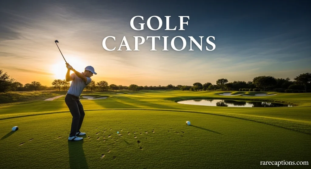 Golf Captions