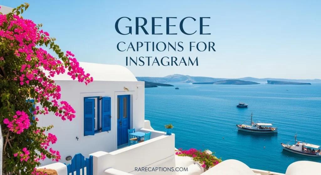 Greece Captions for Instagram