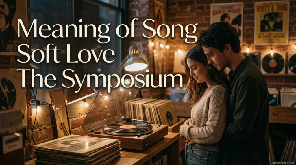 Meaning of Song Soft Love The Symposium