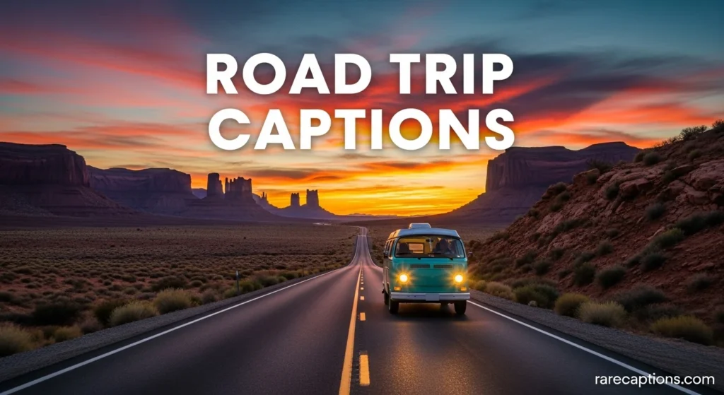 Road Trip Captions
