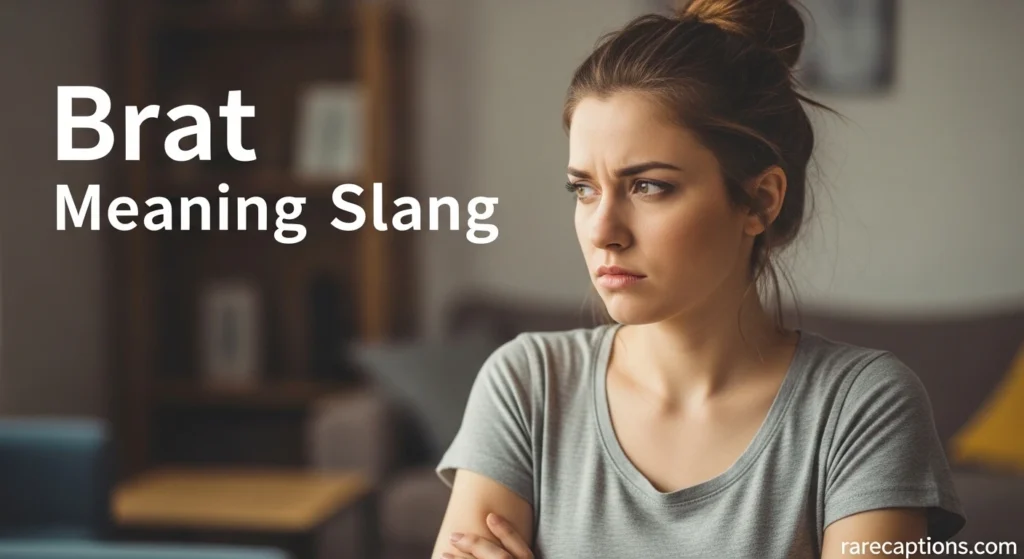 Brat Meaning Slang