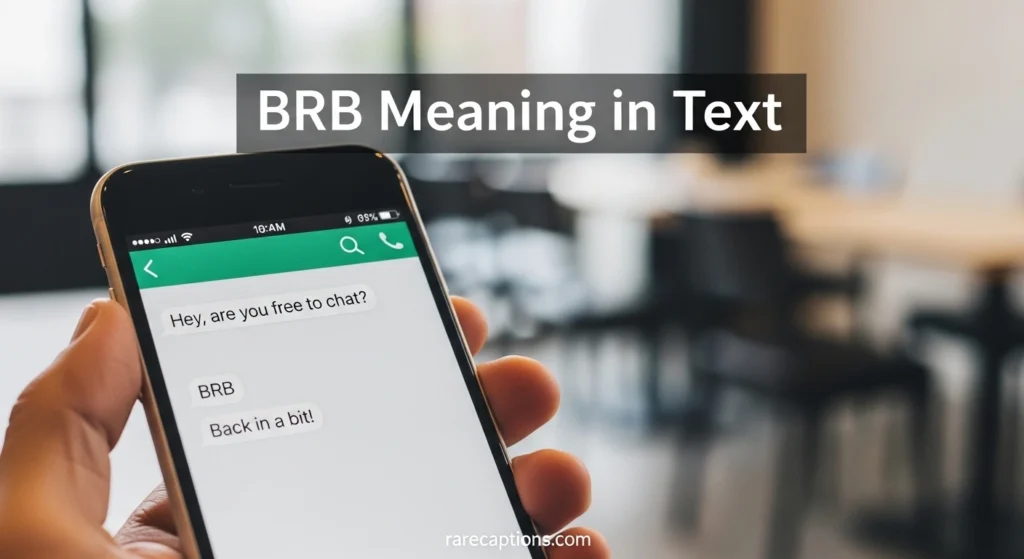 BRB Meaning in Text