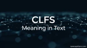 CLFS Meaning in Text