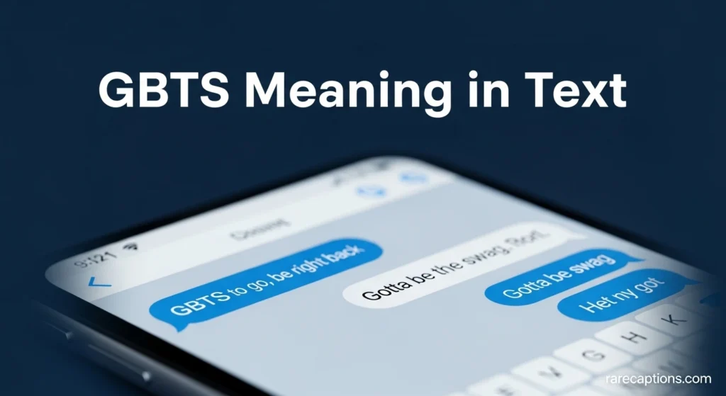 GBTS Meaning in Text