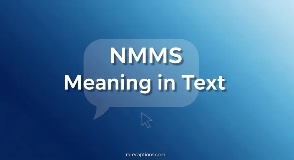NMMS Meaning in Text