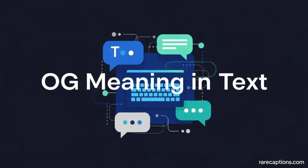OG Meaning in Text