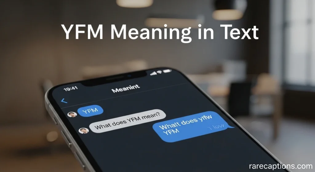 YFM Meaning in Text