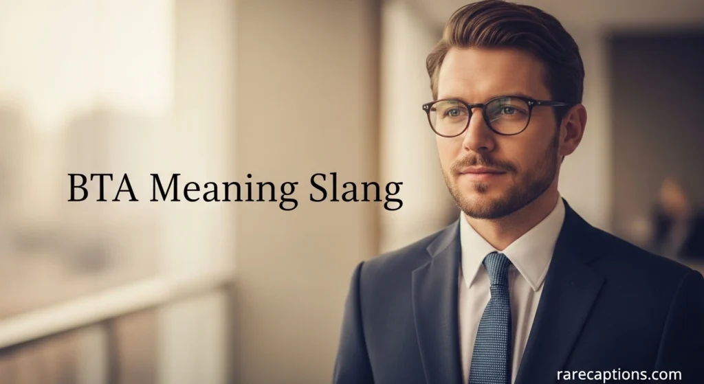 BTA Meaning Slang