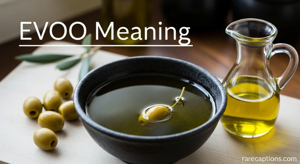 EVOO Meaning