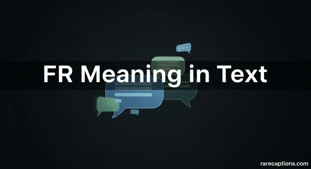 FR Meaning in Text