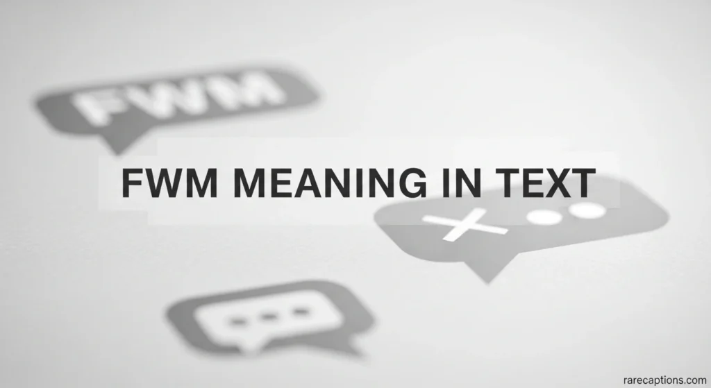 FWM Meaning in Text