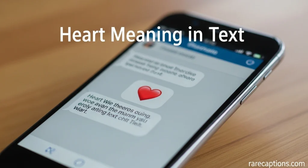 Heart Meaning in Text