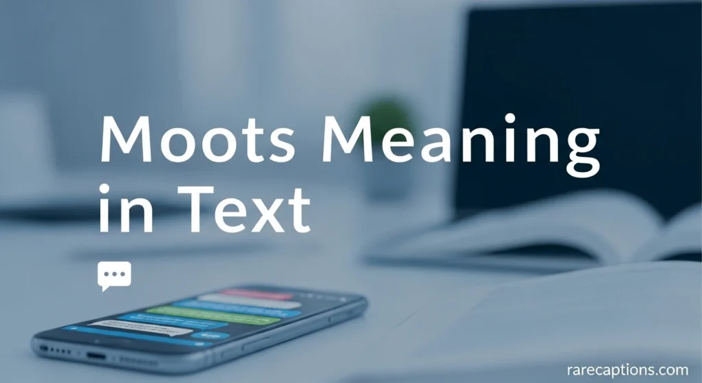 Moots Meaning in Text