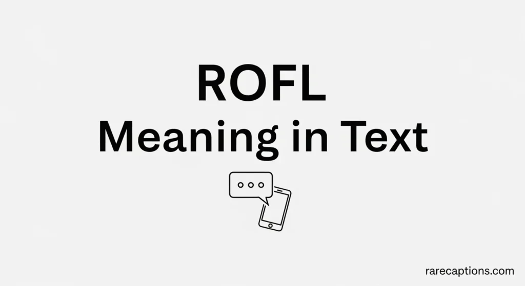 ROFL Meaning in Text