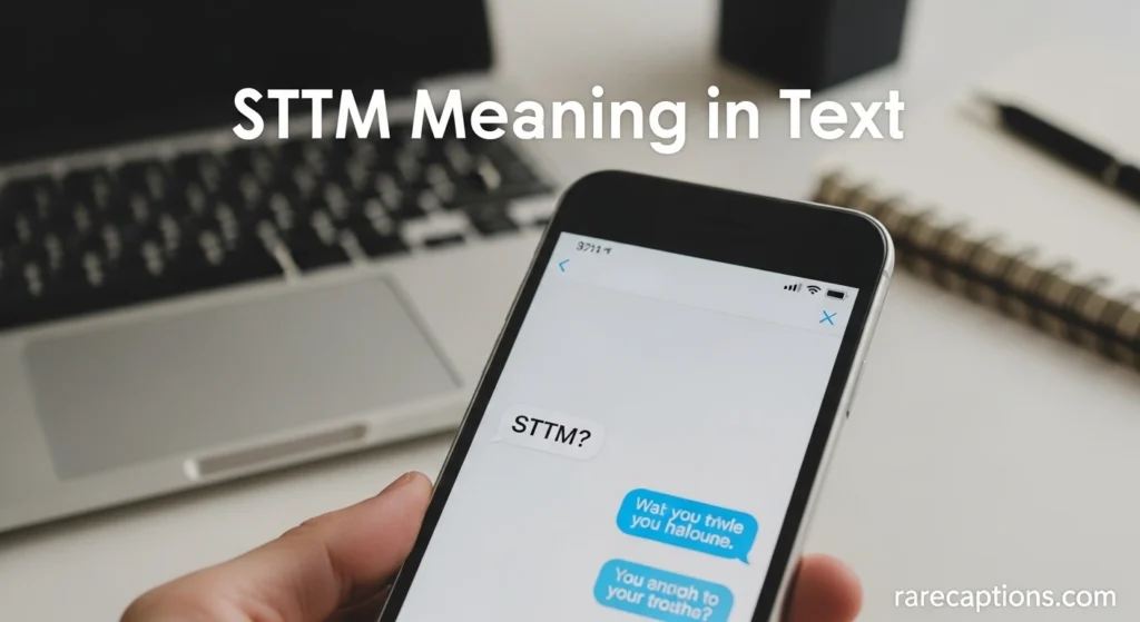 STTM Meaning in Text